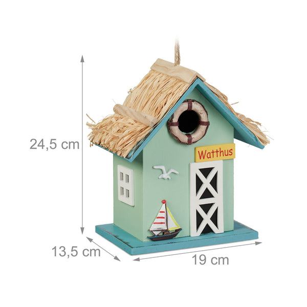 Nichoir décoratif maison de plage