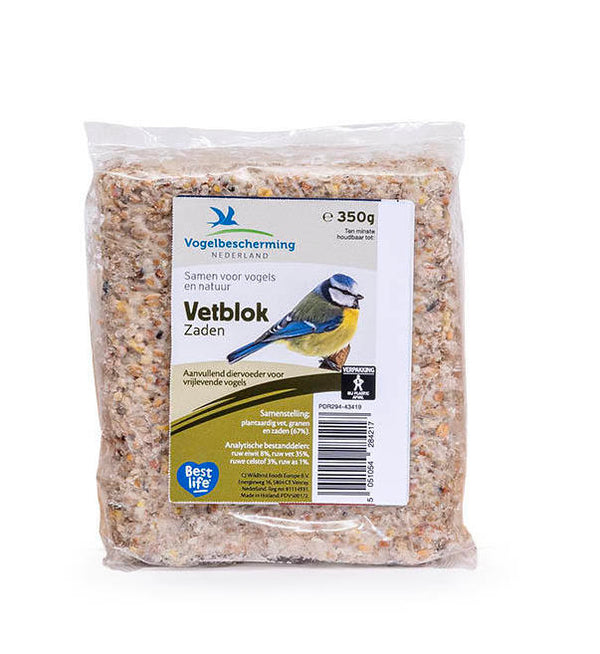 Bloc de graisse pour graines de protection contre les oiseaux