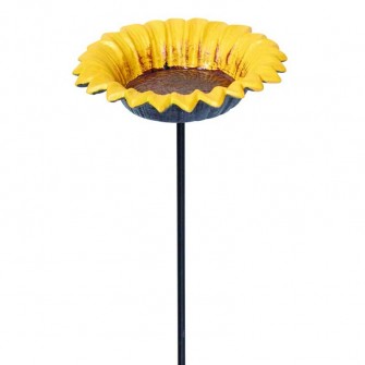 Bol d'alimentation Gardman / Tournesol pour bain d'oiseaux sur broche
