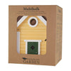 Vogelhuisje Villan 2-in-1 Lariks-hout Geel | Wildlife Garden