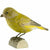 Vogelbeeldje Groenling – Handgesneden Houten Decoratievogel | DecoBird Wildlife Garden – foto 2