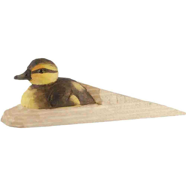 Houten Deurstopper Eendje - Handgesneden Vogeltje | Wildlife Garden – foto 2