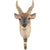 Kledinghaak Elandantilope – Decoratieve Houten Wandhaak | Wildlife Garden – foto 2