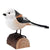 Vogelbeeldje Staartmees – Handgesneden Houten Decoratievogel | DecoBird Wildlife Garden – foto 2