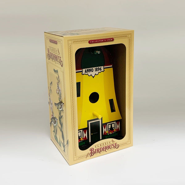 Moulin polder jaune nichoir avec mèche