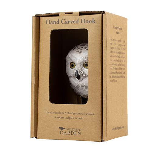 Chouette des neiges au crochet