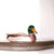 Vogelbeeldje Wilde Eend – Handgesneden Houten Decoratievogel | DecoBird Wildlife Garden