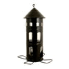 Hangende Vogelvoedersilo Zwart - Combi Voederhuis | Wildlife Garden
