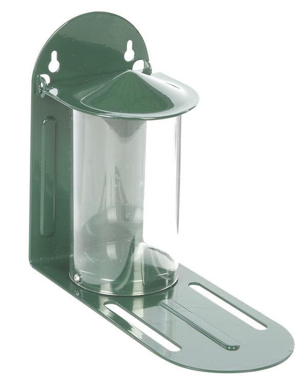 Mangeoire pour écureuil vert métal