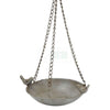 Birdbath Suspension en métal gris