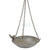 Birdbath Suspension en métal gris