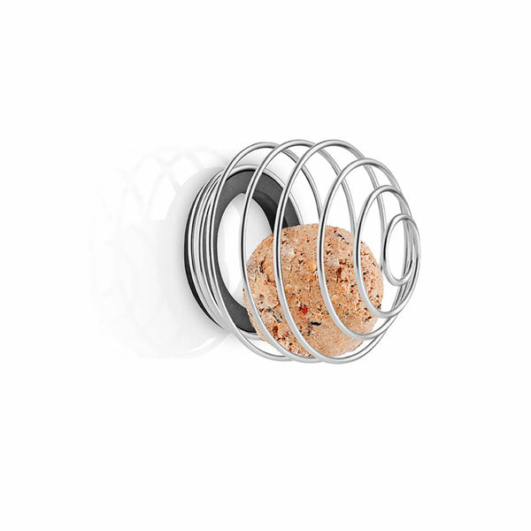 Eva Solo Hanging Suet Bird Feeder – zwart, 3 vetbollen