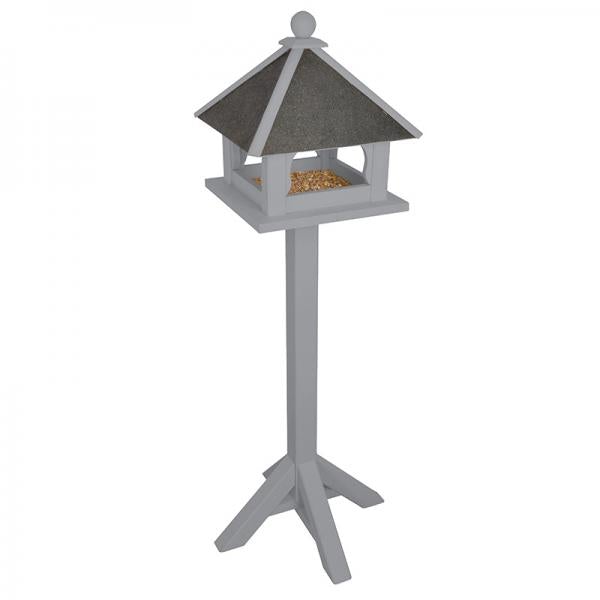 Vogelvoederhuis op Poot Grijs - Voedertafel voor Tuinvogels | Esschert Design
