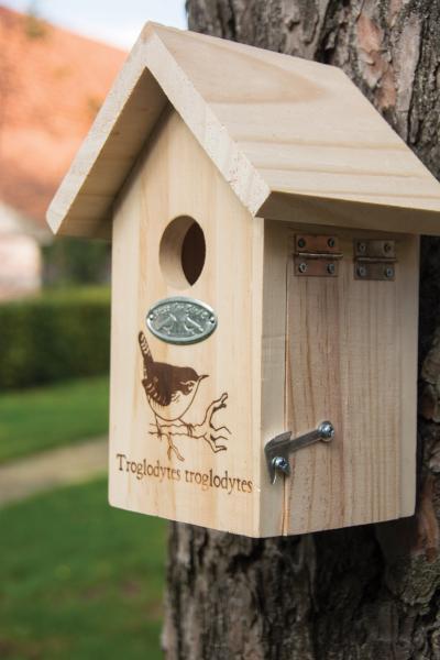 Troglodyte nichoir silhouette