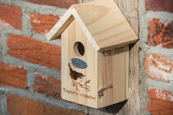 Troglodyte nichoir silhouette