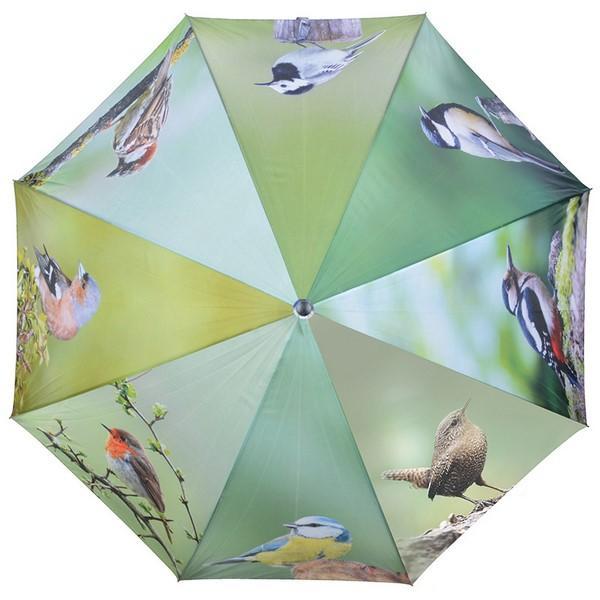 Paraplu met Vogels Print – Fotoprint Regenparaplu 120 cm | Esschert Design – foto 2