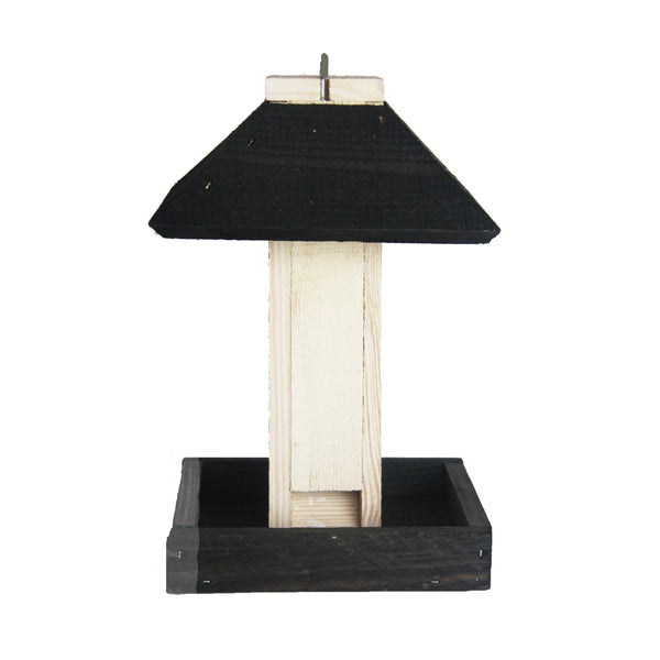 Mangeoire carré noir