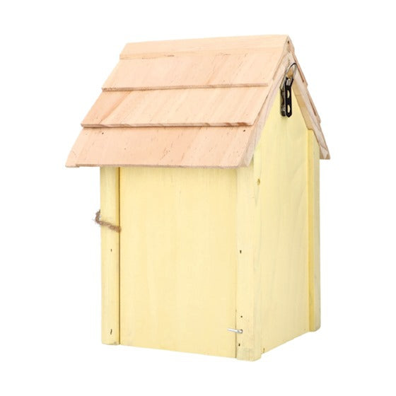 Vogelhuisje Bird Home Beach Geel FSC-hout | Buzzy Birds