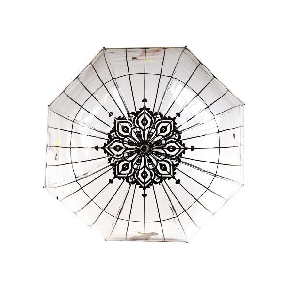 Cage à oiseaux transparente parapluie