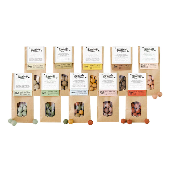 Blossombs - sac kraft Camel