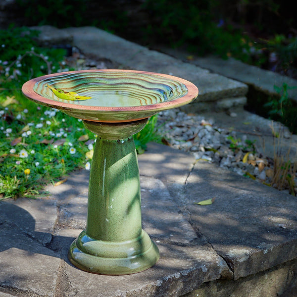 Bain d'oiseaux Echoes avec support