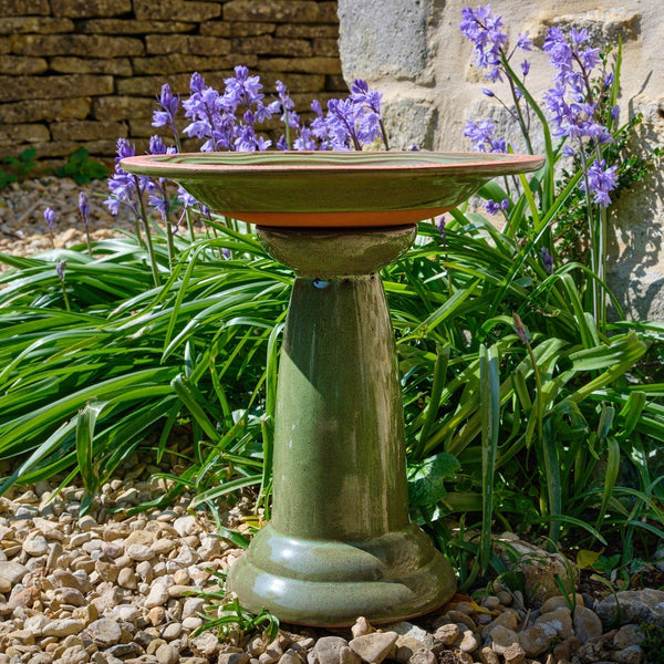 Bain d'oiseaux Echoes avec support