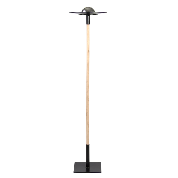 Bain d'oiseaux avec réservoir d'eau sur poteau