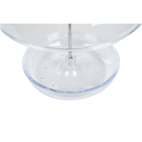 Acryl roodborstvoederhuis voor roodborstjes | Transparant hangend voederhuis tuin & balkon