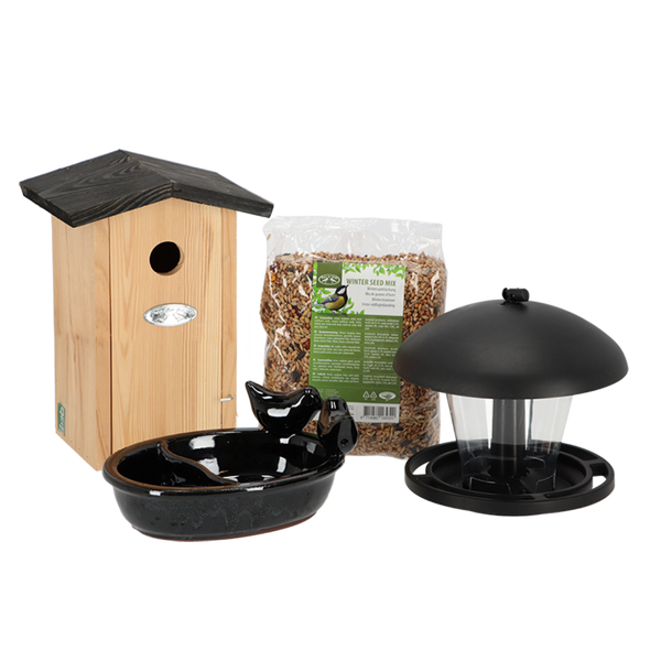 Ensemble complet d'oiseaux de jardin