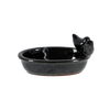 Abreuvoir/Abreuvoir en céramique noir