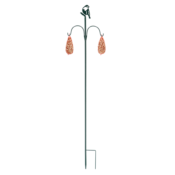 Voederstation vogel groen ass.