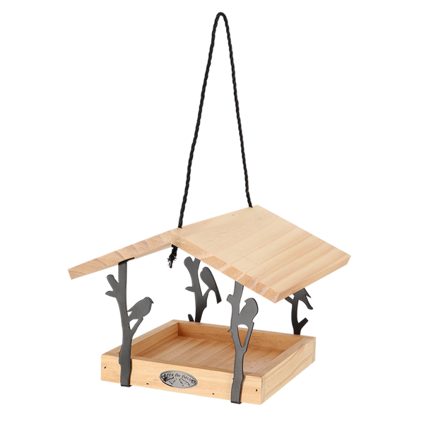 Table à oiseaux suspendue « Pouillot véloce »