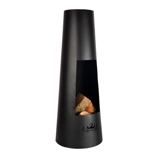 Chauffage de terrasse rond en métal