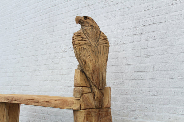 Sculpturen Bank arend