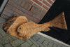 Sculpture bois poisson 90cm