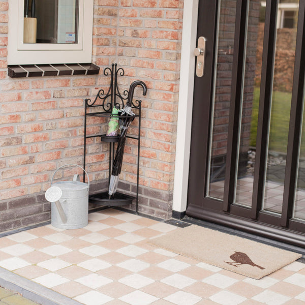 Porte-parapluie d'angle