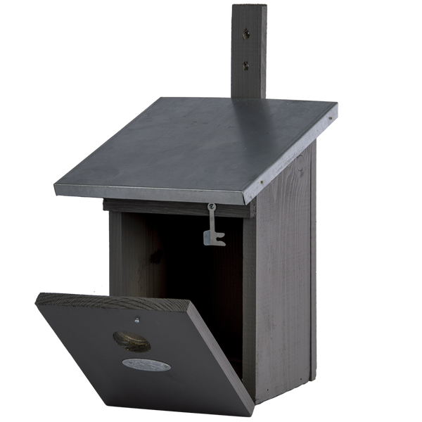 Koolmees Nestkast Grijs Strak Design | Esschert Design – foto 3