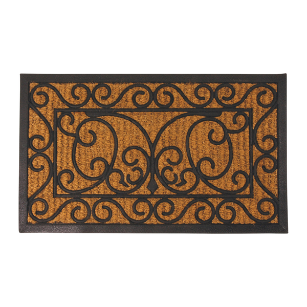 Deurmat rubber/kokos L