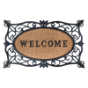 Paillasson caoutchouc/noix de coco "Welcome"
