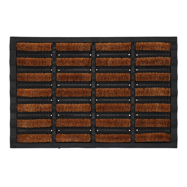 Paillasson footsweeper noix de coco / caoutchouc