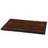 Paillasson footsweeper noix de coco / caoutchouc