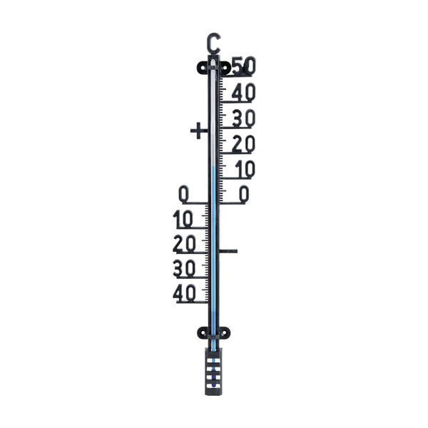 Thermometer cijfers zwart