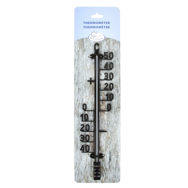 Thermometer cijfers zwart