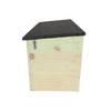 Esschert Design Egelhuis XL – FSC-houten egelhuis 78,5×38,5×41,5 cm