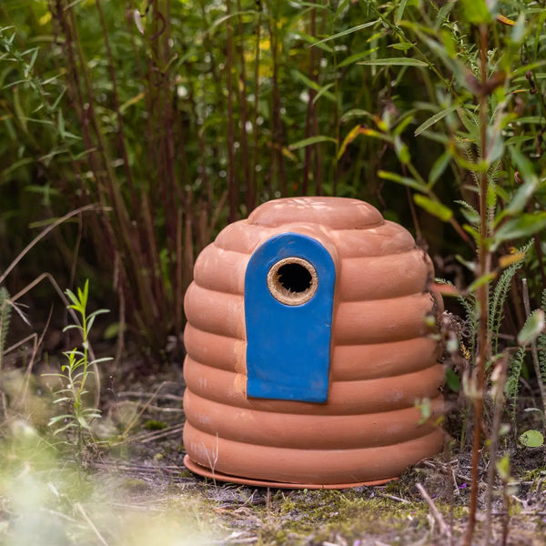 Nichoir à bourdons en terre cuite – Nichoir naturel pour bourdons (18x15 cm)