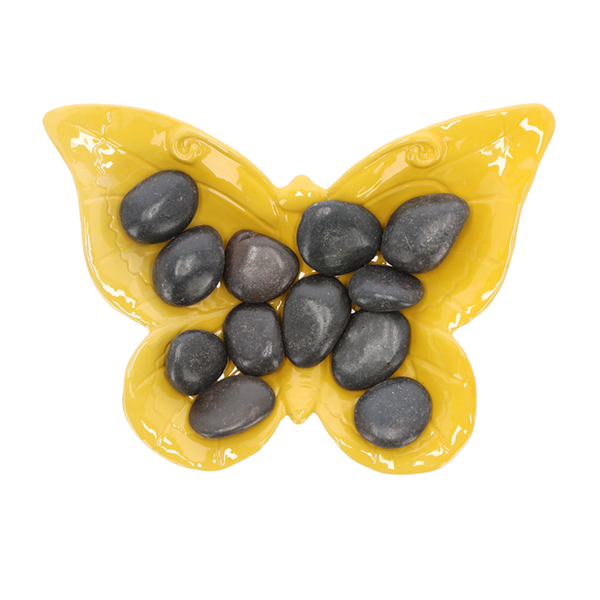 Abeille et papillon abreuvoir papillon