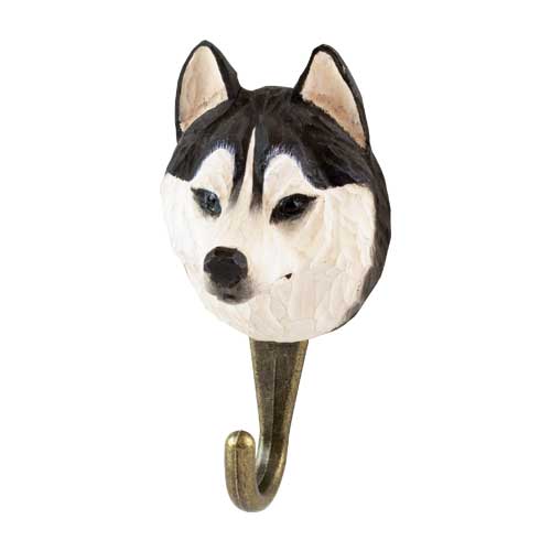 Jardin animalier - Patère Husky de Sibérie