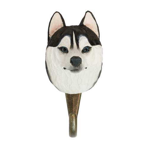 Jardin animalier - Patère Husky de Sibérie