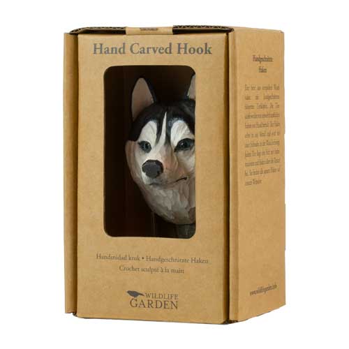 Jardin animalier - Patère Husky de Sibérie