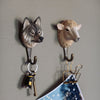 Kledinghaak Wolf – Decoratieve Houten Wandhaak | Wildlife Garden – foto 2